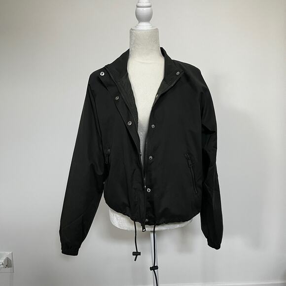 Good American Snap Front Sueded Track Jacket Medium NWT - Picture 5 of 8